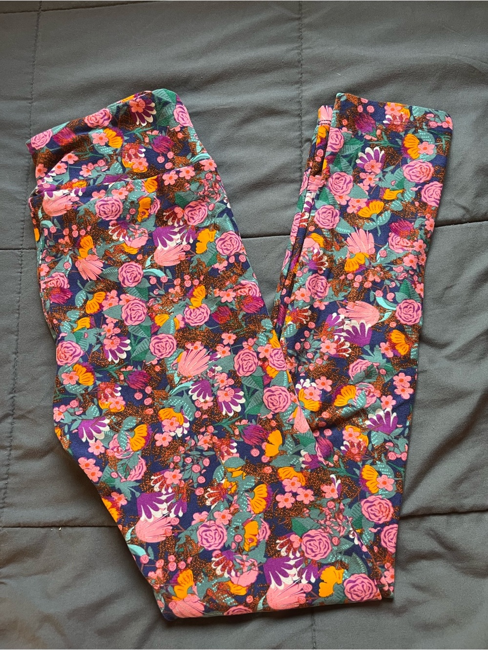 LuLaRoe Floral Patterned Leggings